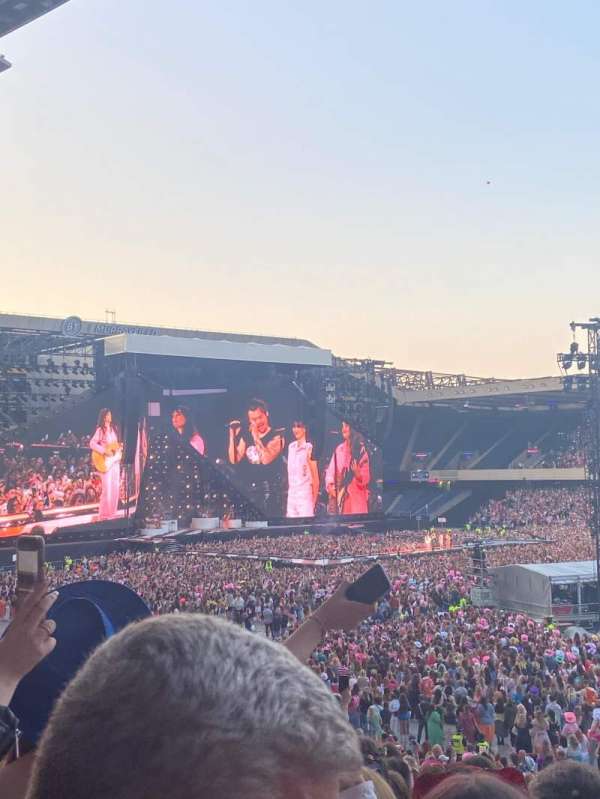 Murrayfield Stadium, section: W9, row: LL