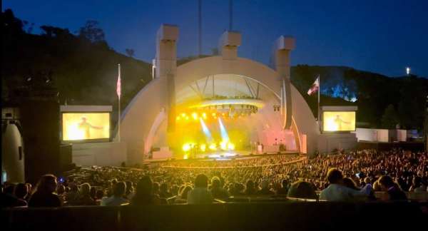 Hollywood Bowl, section: K1, row: 1, seat: 12