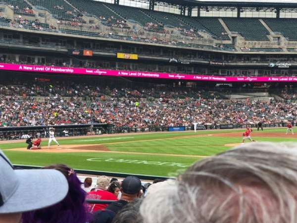 Comerica Park, section: 120, row: 20, seat: 5