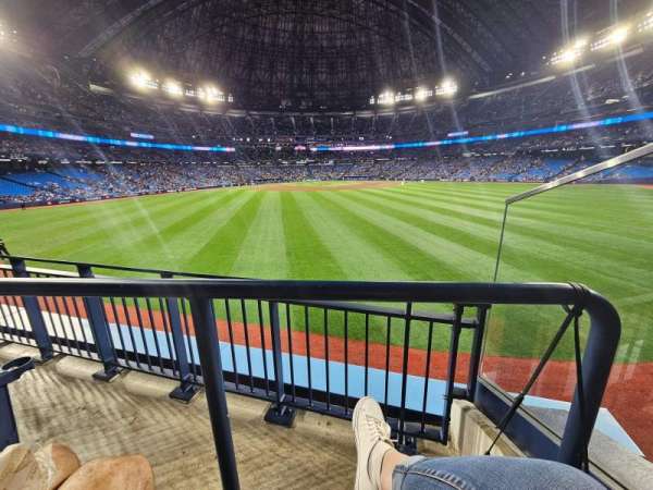 Rogers Centre, section: 101A, row: 2, seat: 1