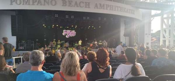 Pompano Beach Amphitheater, section: B, row: 16, seat: 34