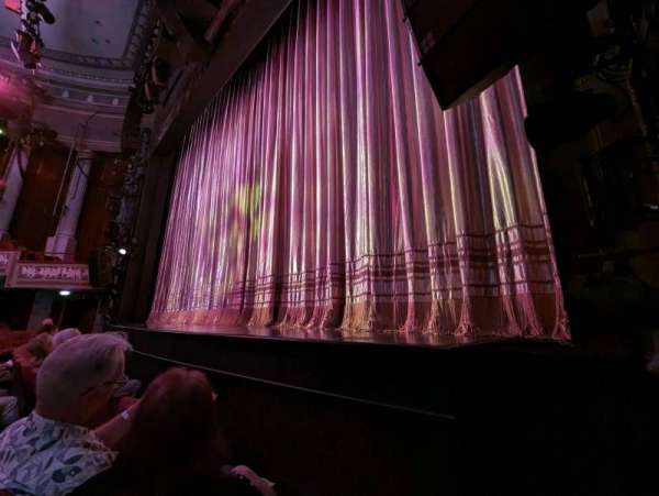Broadhurst Theatre, section: orchestra R, row: B, seat: 8