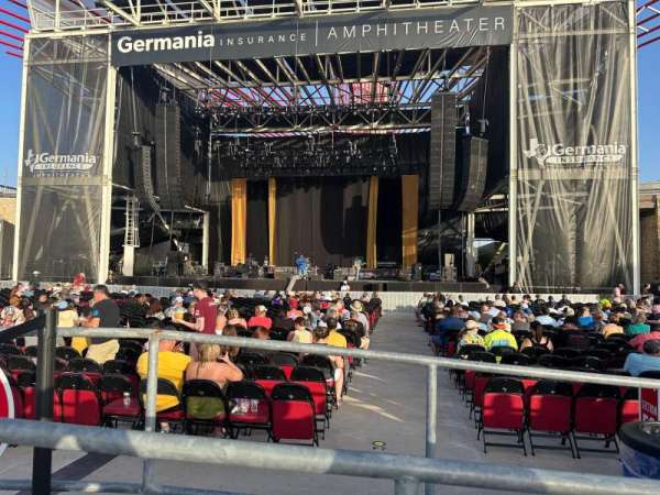 Germania Insurance Amphitheater, section: 103, row: A, seat: 3