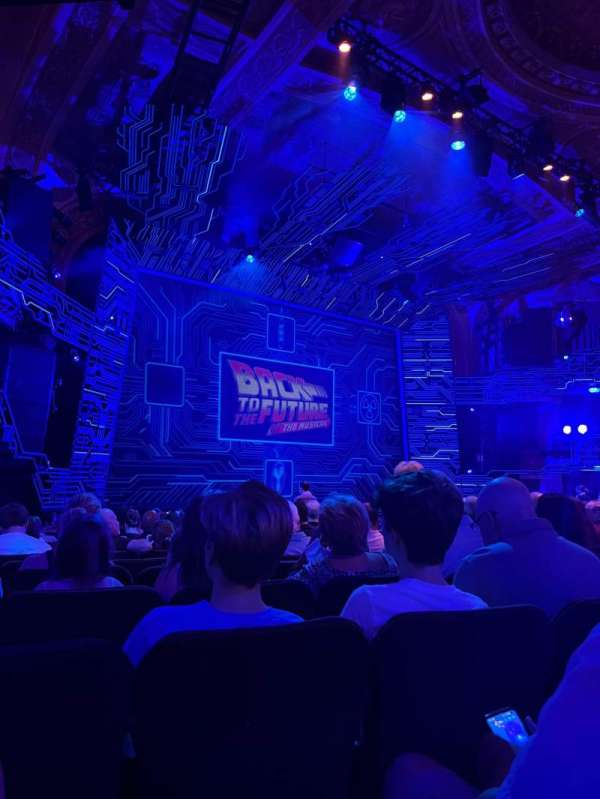 Winter Garden Theatre, section: Orchestra L, row: Q, seat: 17