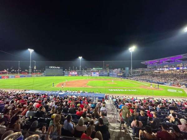 Polar Park, section: 4, row: Rail, seat: 9
