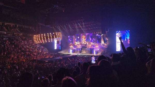 Bridgestone Arena, section: 105, row: A, seat: 20