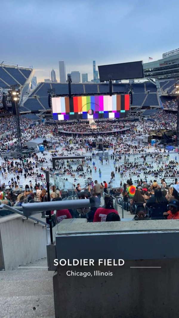 Soldier Field, section: 323, row: 7, seat: 21