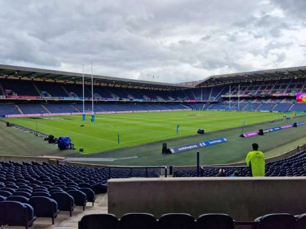 Murrayfield Stadium, section: West, row: W, seat: 26