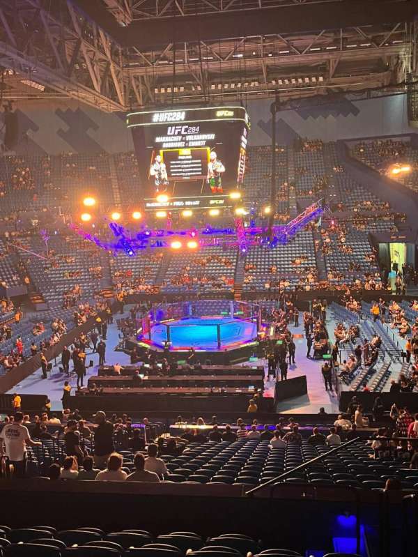 RAC Arena, section: 305, row: G, seat: 2