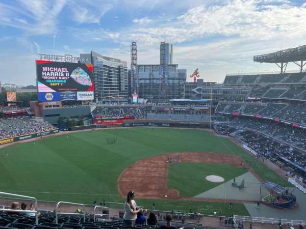 Truist Park, section: 331, row: 13, seat: 18