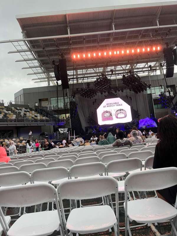 Credit One Stadium, section: Floor 6, row: G, seat: 6