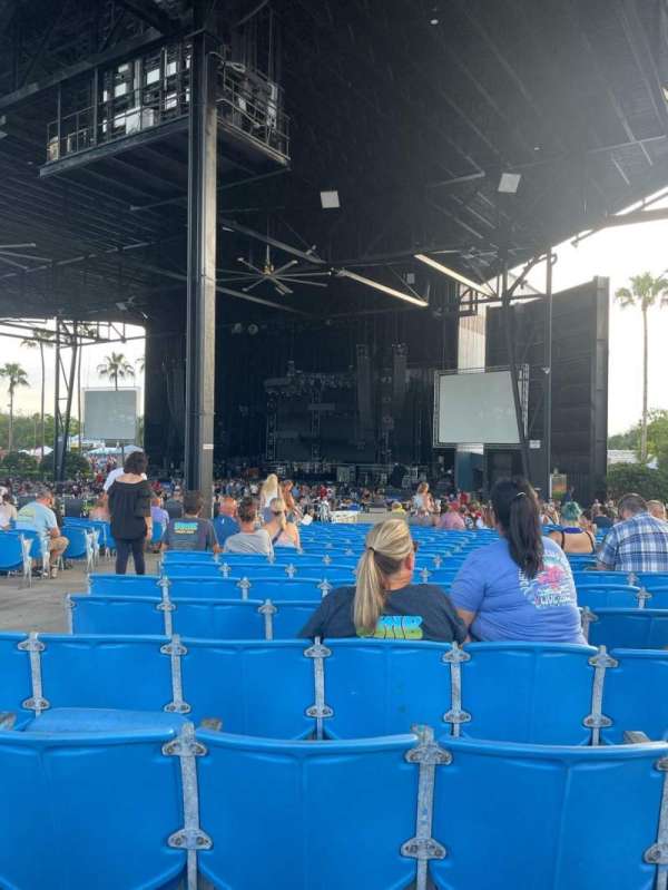 iThink Financial Amphitheatre, section: 4, row: AA, seat: 3
