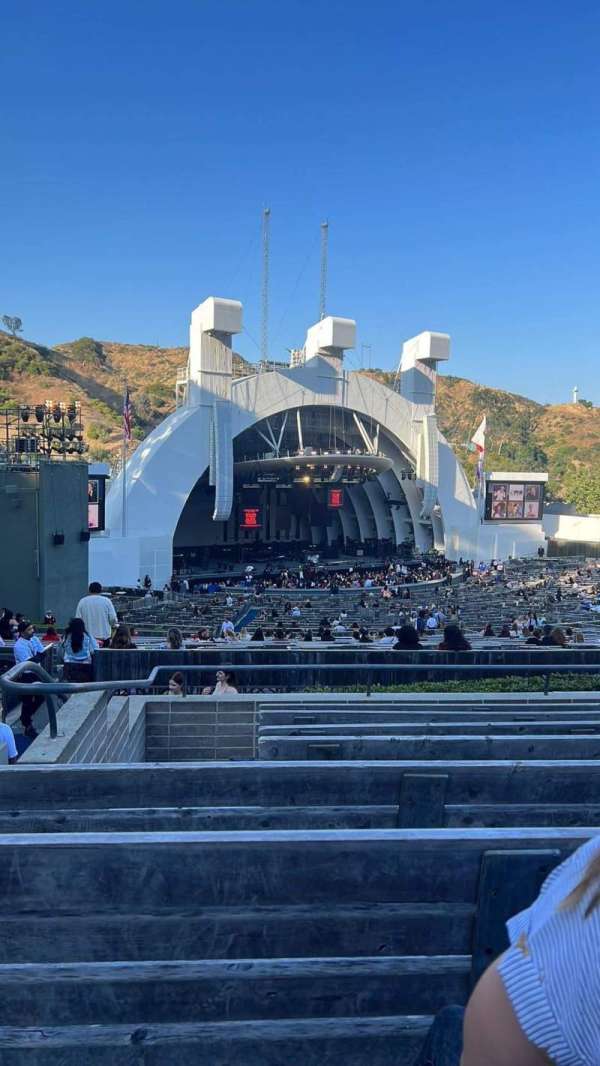 Hollywood Bowl, section: K2, row: 8, seat: 115