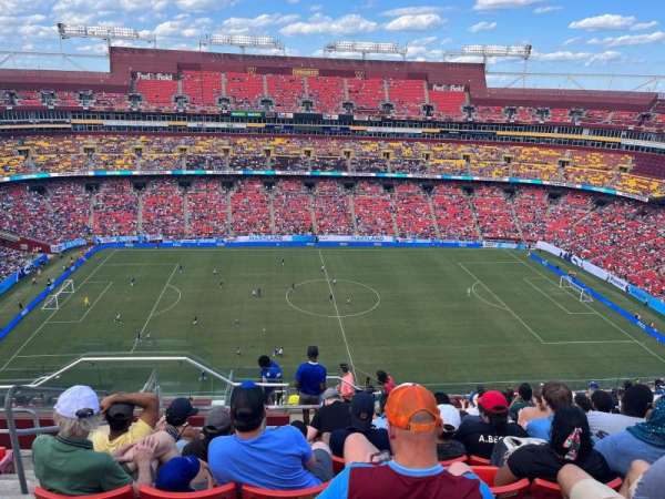 Northwest Stadium, section: 401, row: 14, seat: 23
