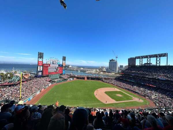 Oracle Park, section: VR327, row: 16, seat: 14