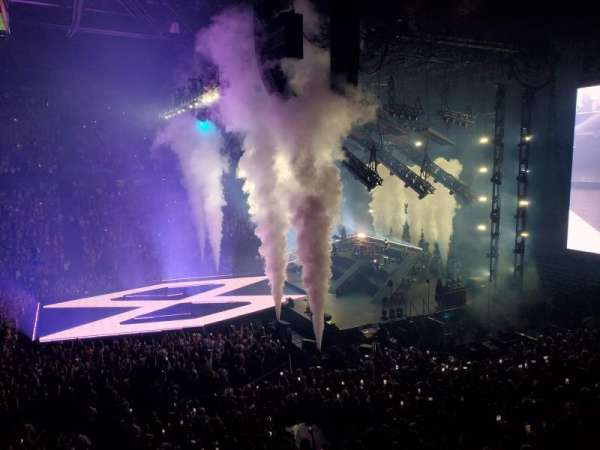 Van Andel Arena, section: 222, row: A, seat: 1
