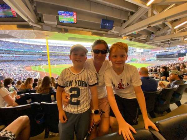 Yankee stadium, section: 107, row: 16, seat: 5