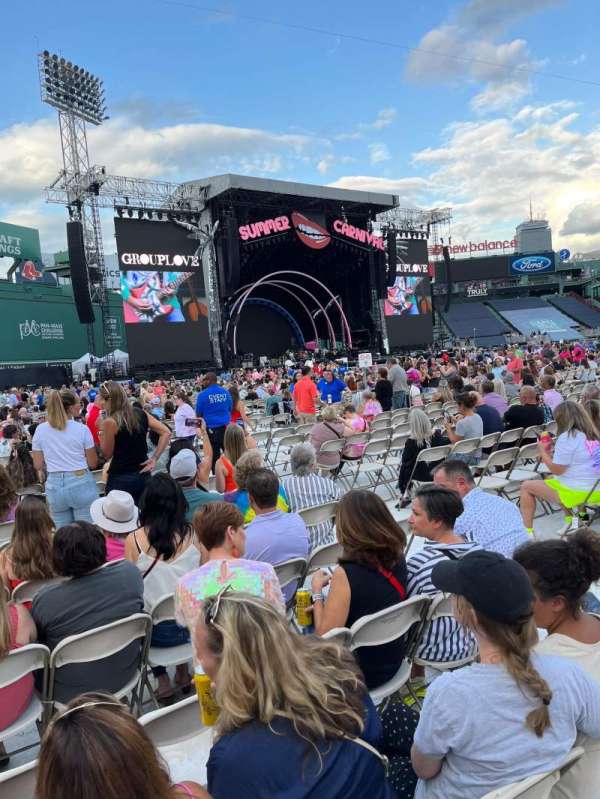 Fenway Park, section: C8, row: 11, seat: 7