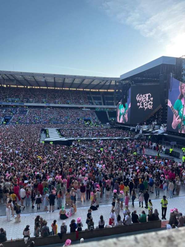 Murrayfield Stadium, section: E10, row: A, seat: 3-4