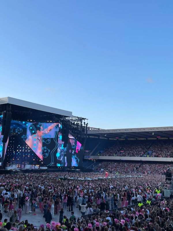 Murrayfield Stadium, section: W15, row: U, seat: 16
