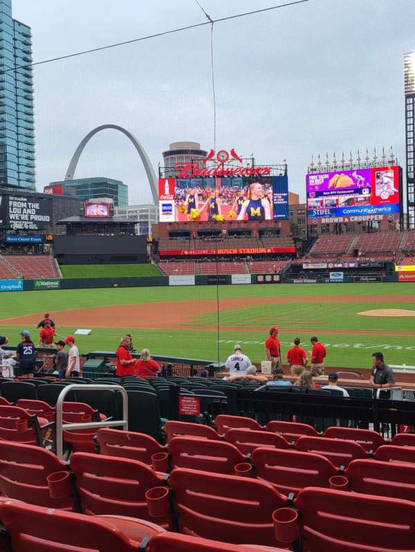 Busch Stadium, section: 154, row: 7, seat: 8