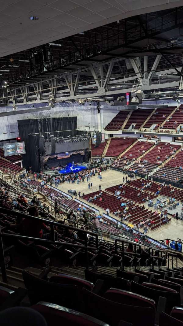 Brookshire Grocery Arena, section: 222, row: r, seat: 3