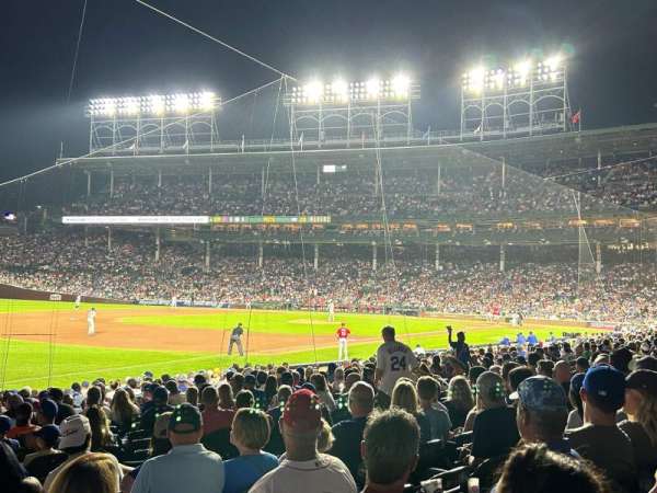 Wrigley Field, section: 106, row: 6, seat: 16