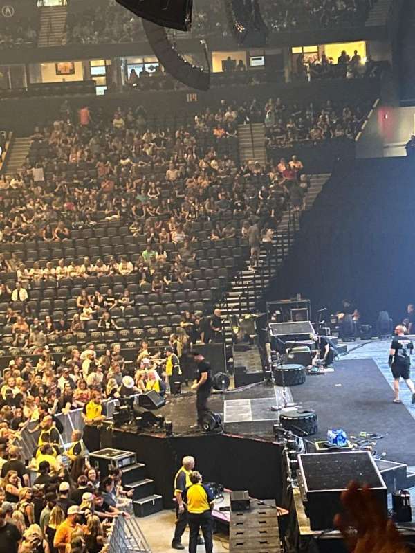 Bridgestone Arena, section: 107, row: H, seat: 1