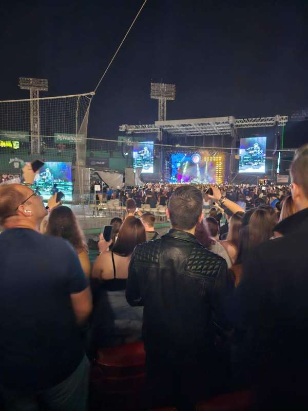 Fenway Park, section: Field Box 22, row: H, seat: 4