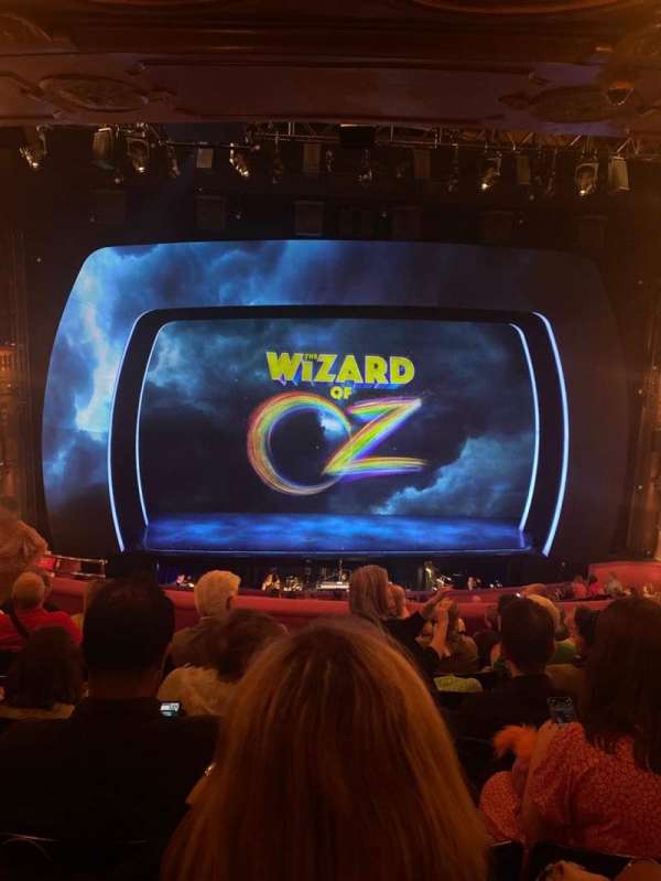 The London Palladium, section: Royal Circle, row: H, seat: 31