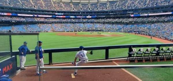 Rogers Centre, section: 143, row: 2, seat: 18