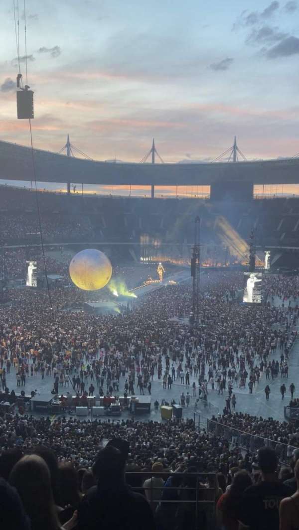 Stade de France, section: A9, row: 53, seat: 12