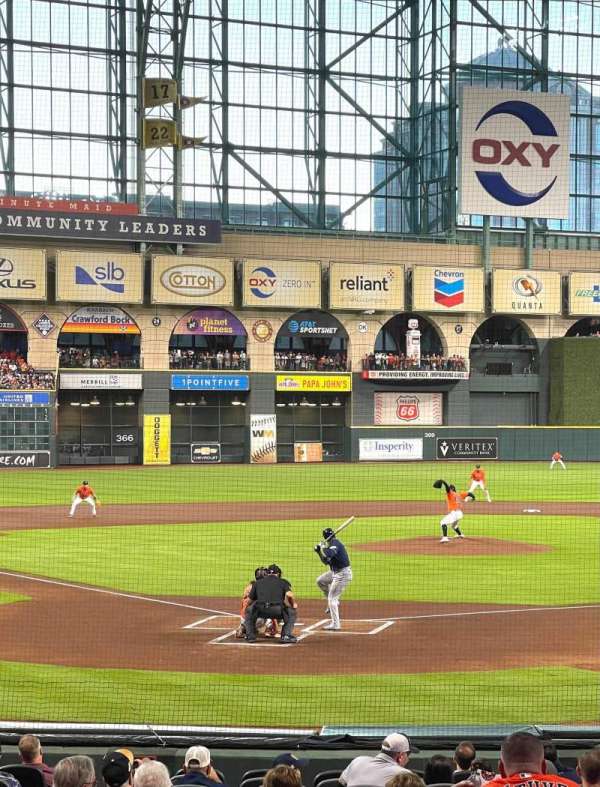 Daikin Park, section: 120, row: 18, seat: 5