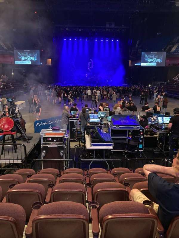 Mohegan Sun Arena, section: 20, row: H, seat: 12