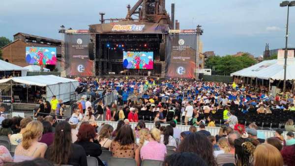 Wind Creek Steel Stage, section: 202, row: M, seat: 15