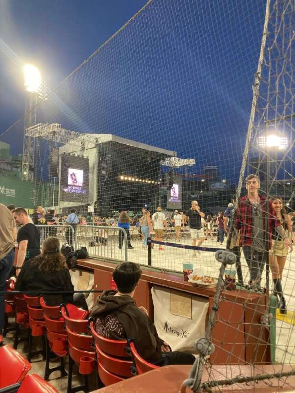 Fenway Park, section: Field box 71, row: 1, seat: 3-4