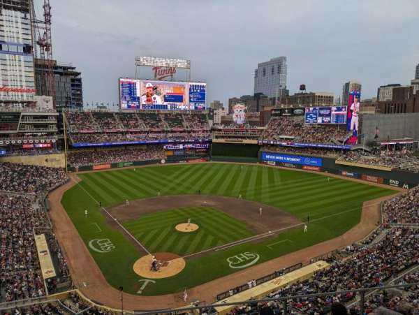 Target Field, section: 213, row: 5, seat: 10