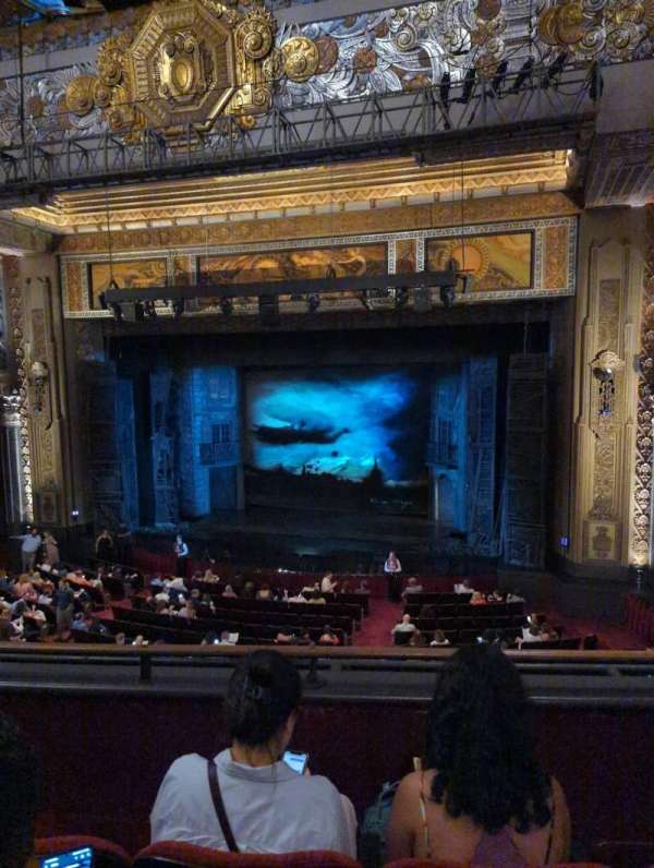 Hollywood Pantages Theatre, section: Mezzanine RC, row: C, seat: 207