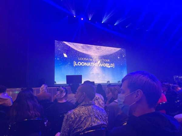 The Theater at MGM National Harbor, section: 3, row: G, seat: 3