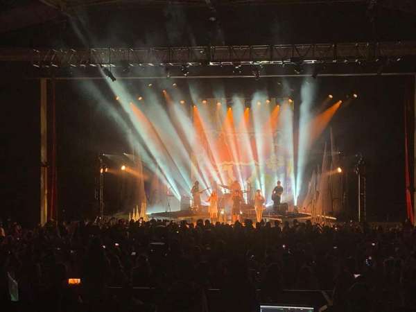 The Greek Theatre, section: B Right Center, row: B, seat: 110 & 112