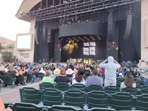 North Island Credit Union Amphitheatre, section: 101, row: K, seat: 25