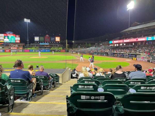 Louisville Slugger Field, section: 118, row: M, seat: 12