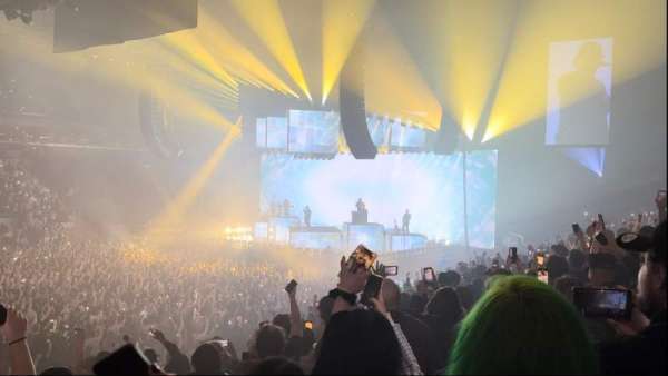 Madison Square Garden, section: 106, row: 14, seat: 18