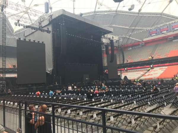 JMA Wireless Dome, section: 130, row: B, seat: 3