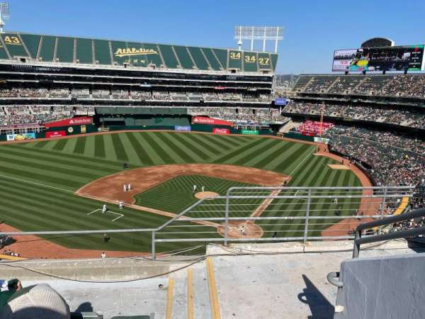 Oakland Coliseum, section: 319, row: 5, seat: 10