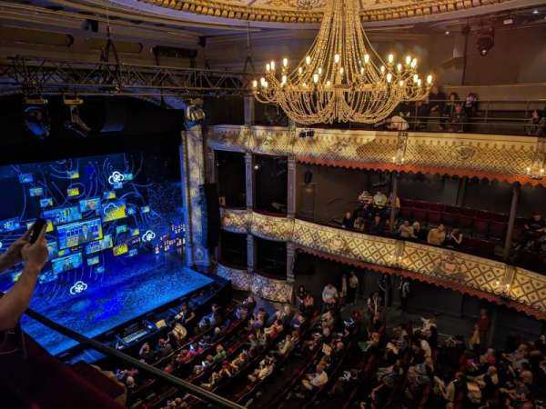 The Old Vic, section: Baylis Circle, row: P, seat: 18