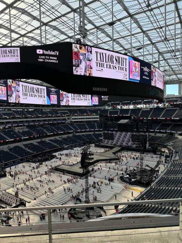 SoFi Stadium, section: 341, row: 2, seat: 12