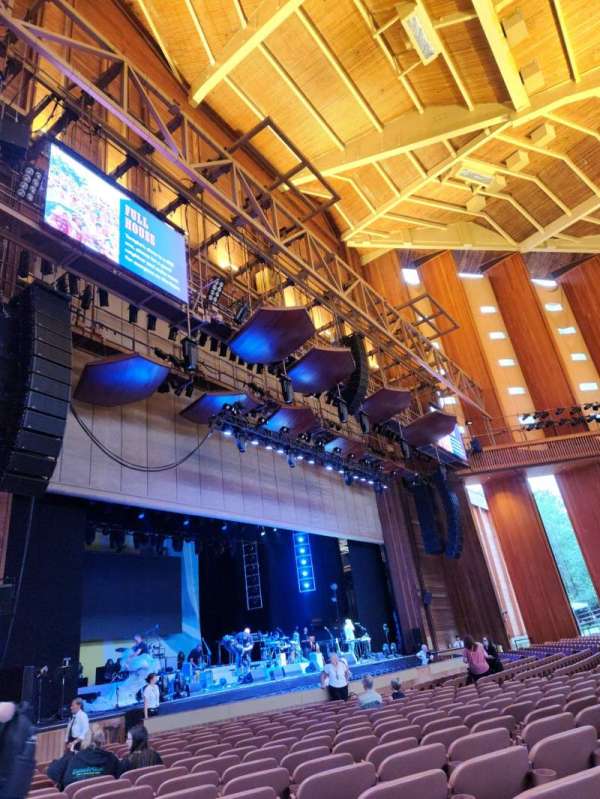 Filene Center, section: Prime Orchestra L, row: P, seat: 45