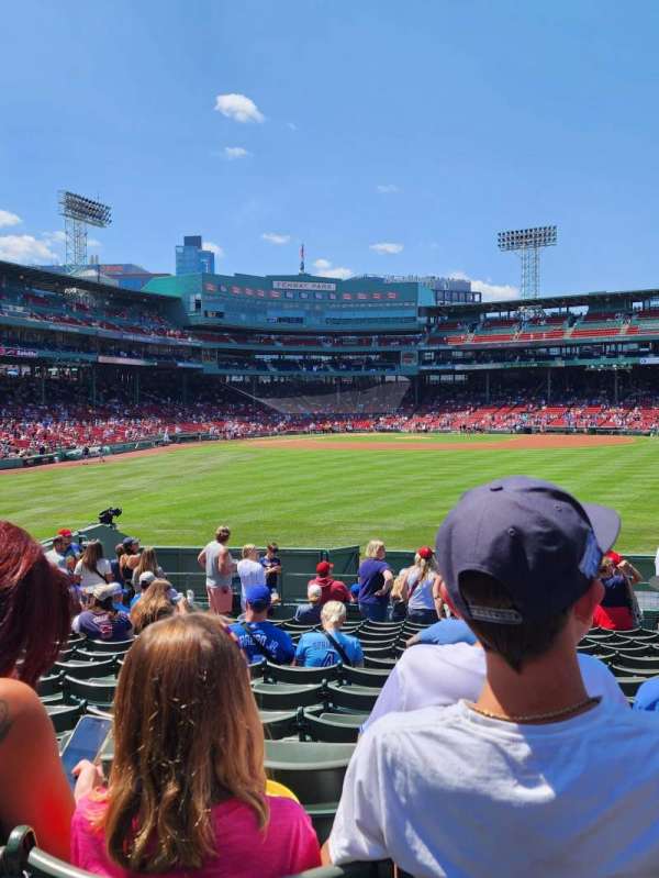 Fenway Park, section: Bleacher 41, row: 17, seat: 10