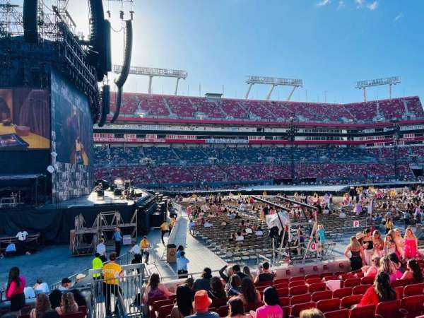 Raymond James Stadium, section: 132, row: H, seat: 15
